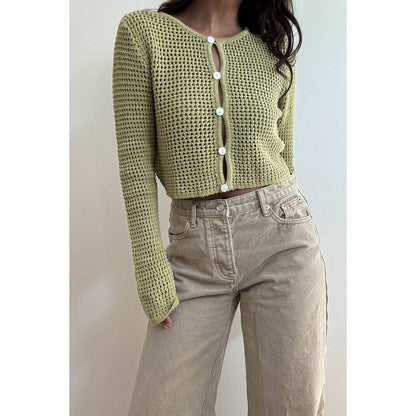 Fern Crochet Cardigan