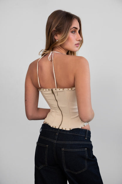 Clementina Embroidered Corset