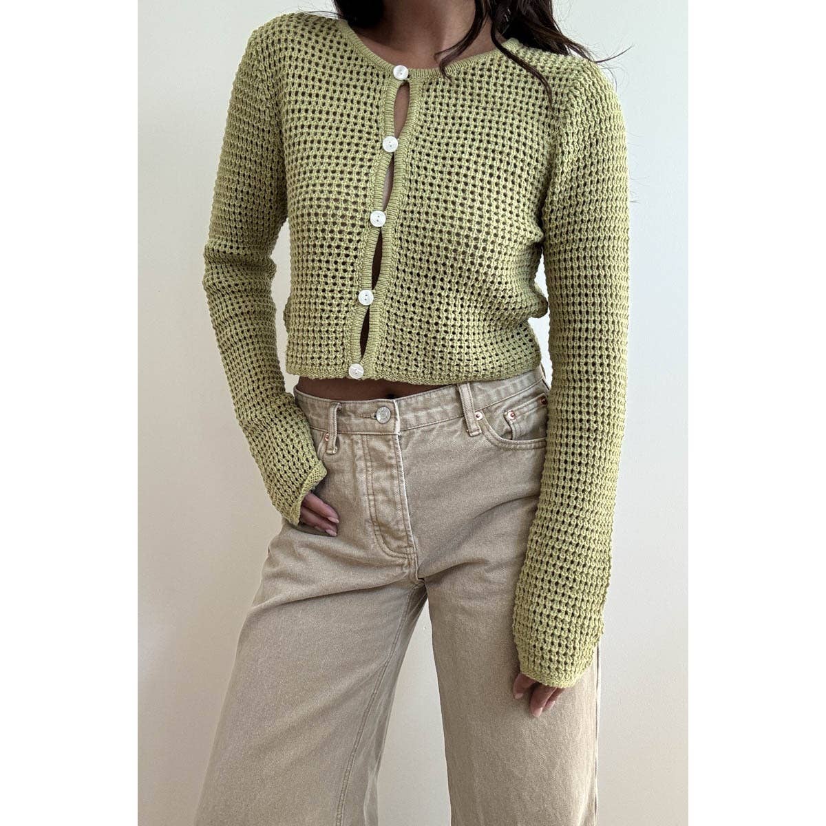 Fern Crochet Cardigan