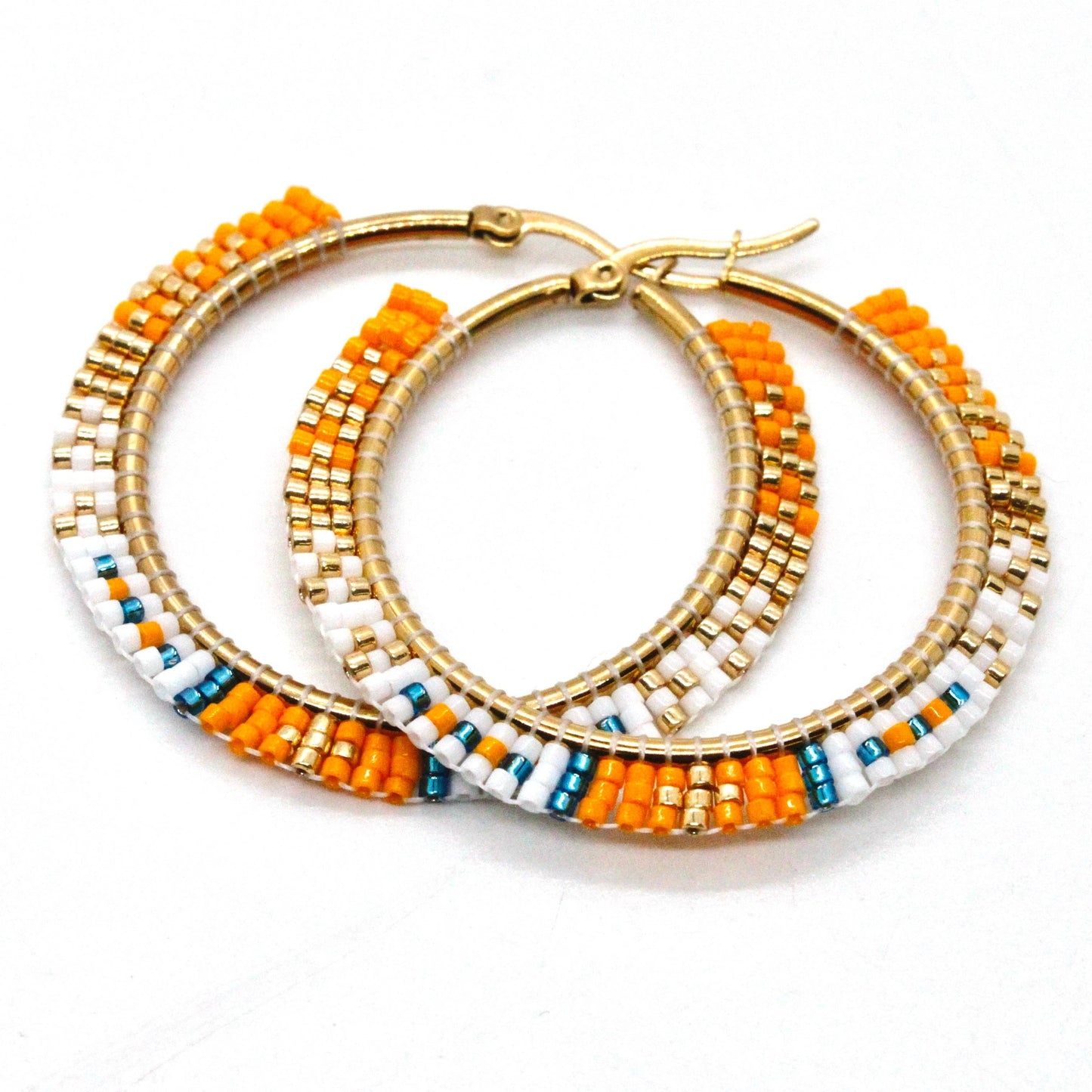Hayek Beaded Hoop
