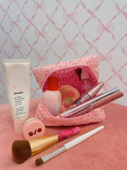 Flushed and Flirty Makeup Bag