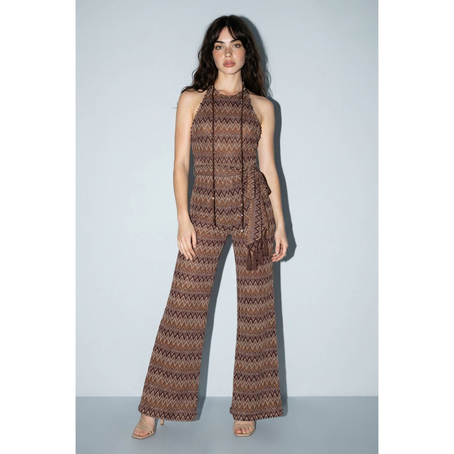 Camila Chevron Jumpsuit