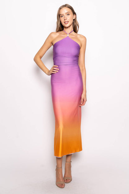 Sunset Sorbet Maxi Dress