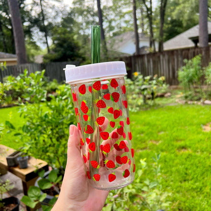 Sweet Strawberry Tumbler