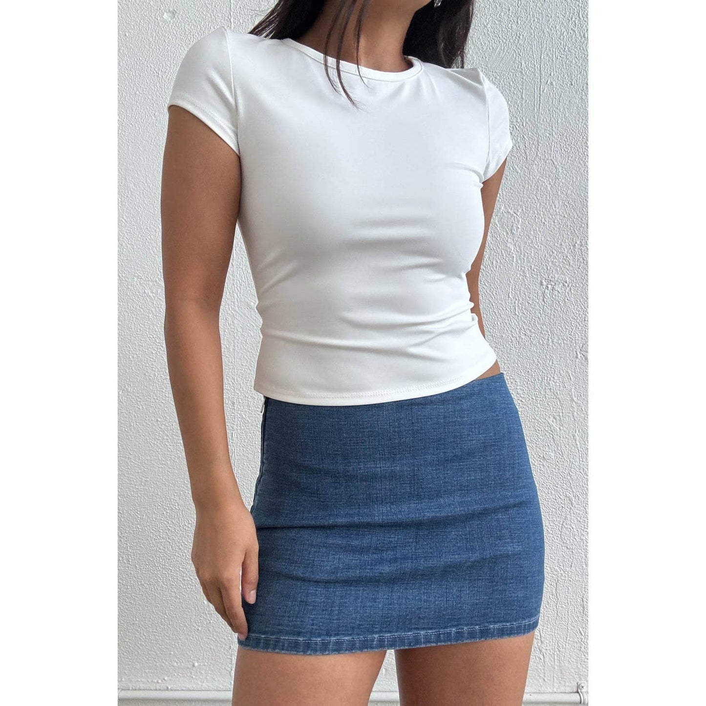 Daniella Denim Mini Skirt