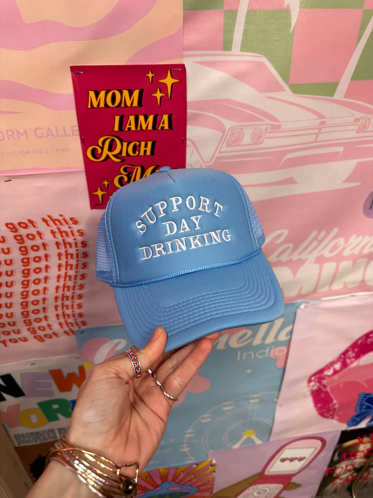 Support Day Drinking Trucker Hat | Cielito