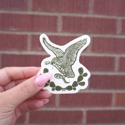 Mexican Eagle Sticker