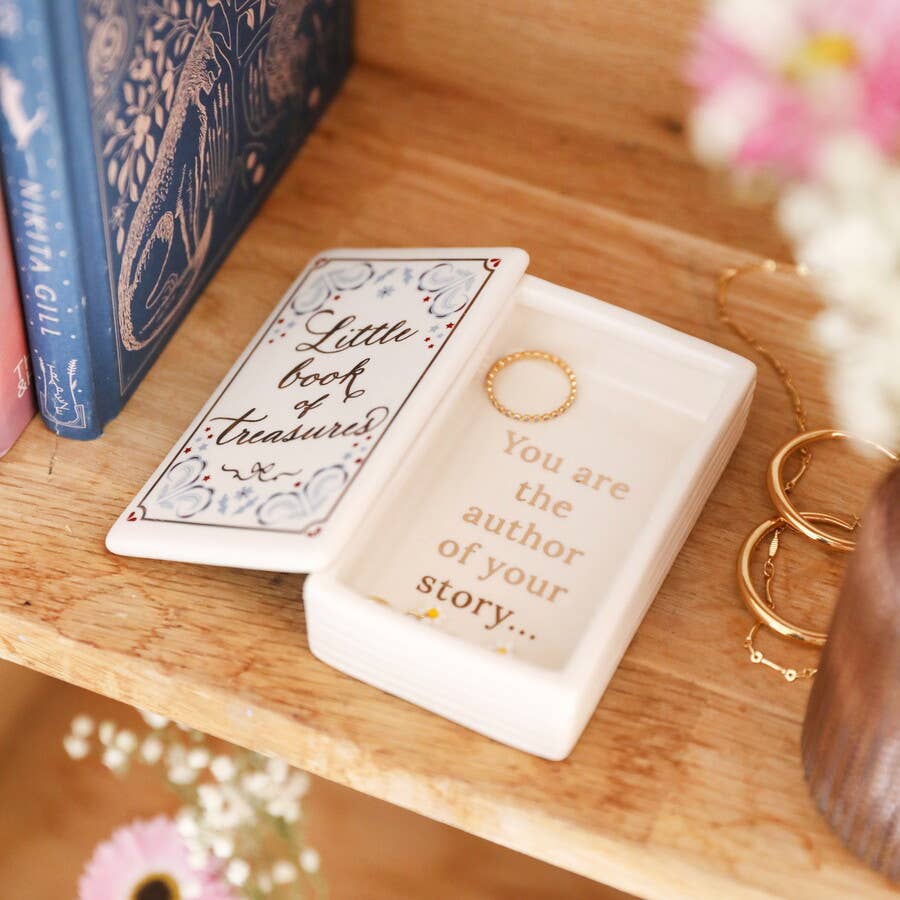 Little Book of Treasures Trinket Box