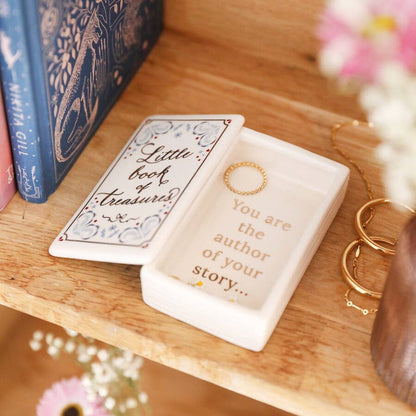 Little Book of Treasures Trinket Box