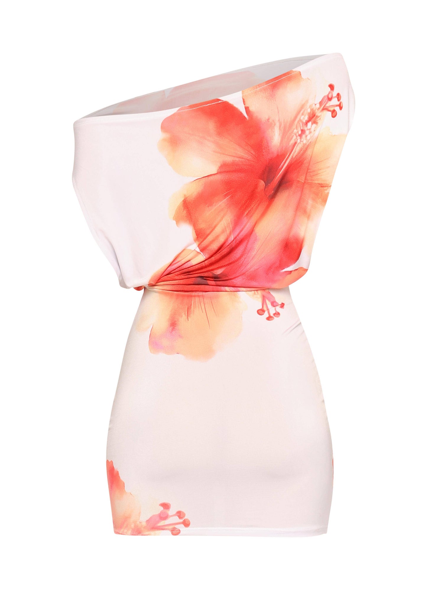 Coral Mini Dress
