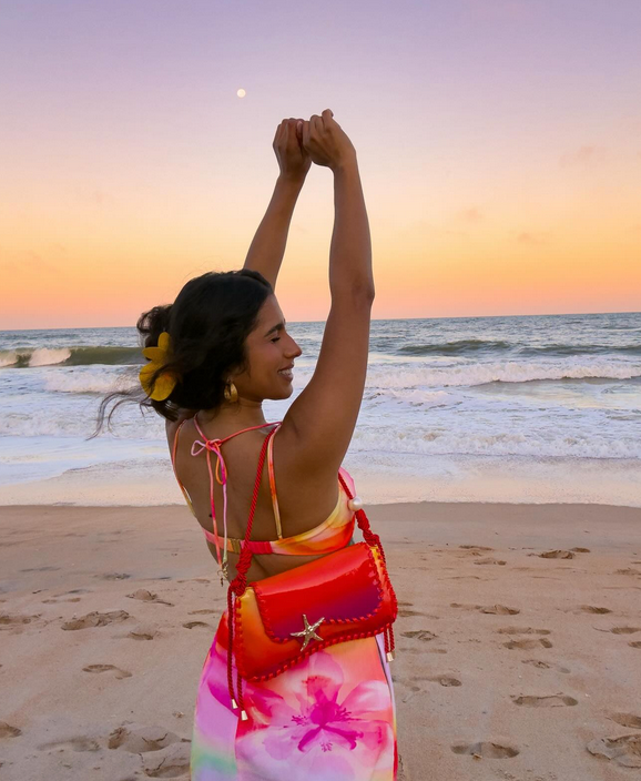 Eternal Afterglow Shoulder Bag | Sunset