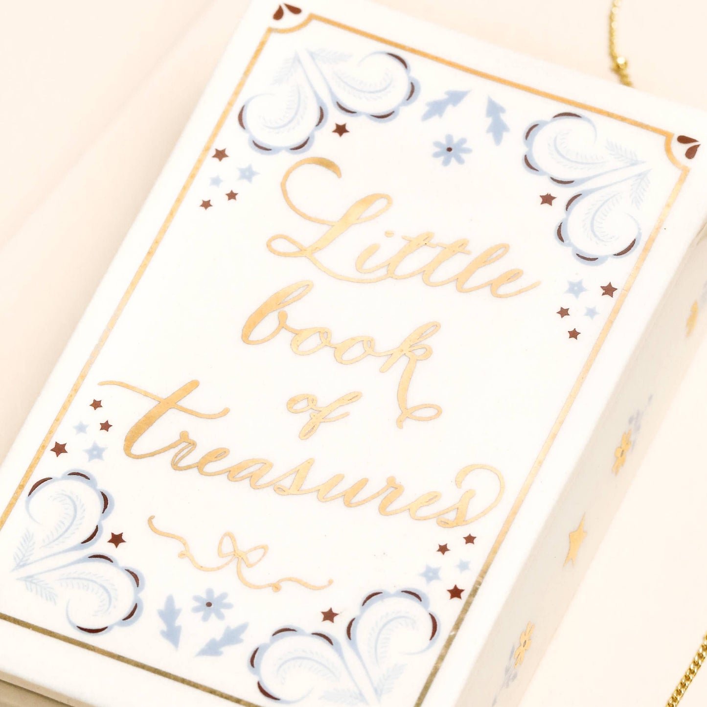 Little Book of Treasures Trinket Box