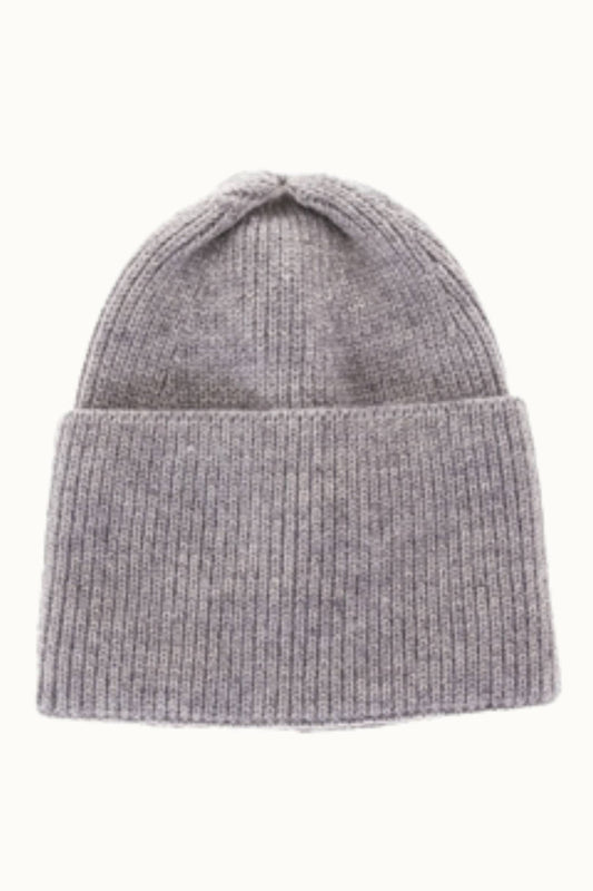 Classic Lurex Ribbed Beanie