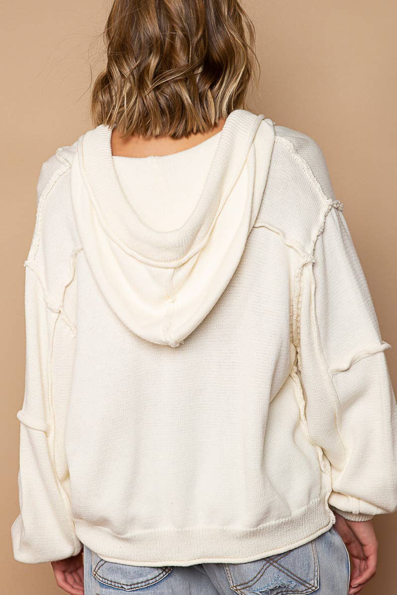 Keylin Knit Zip Hoodie
