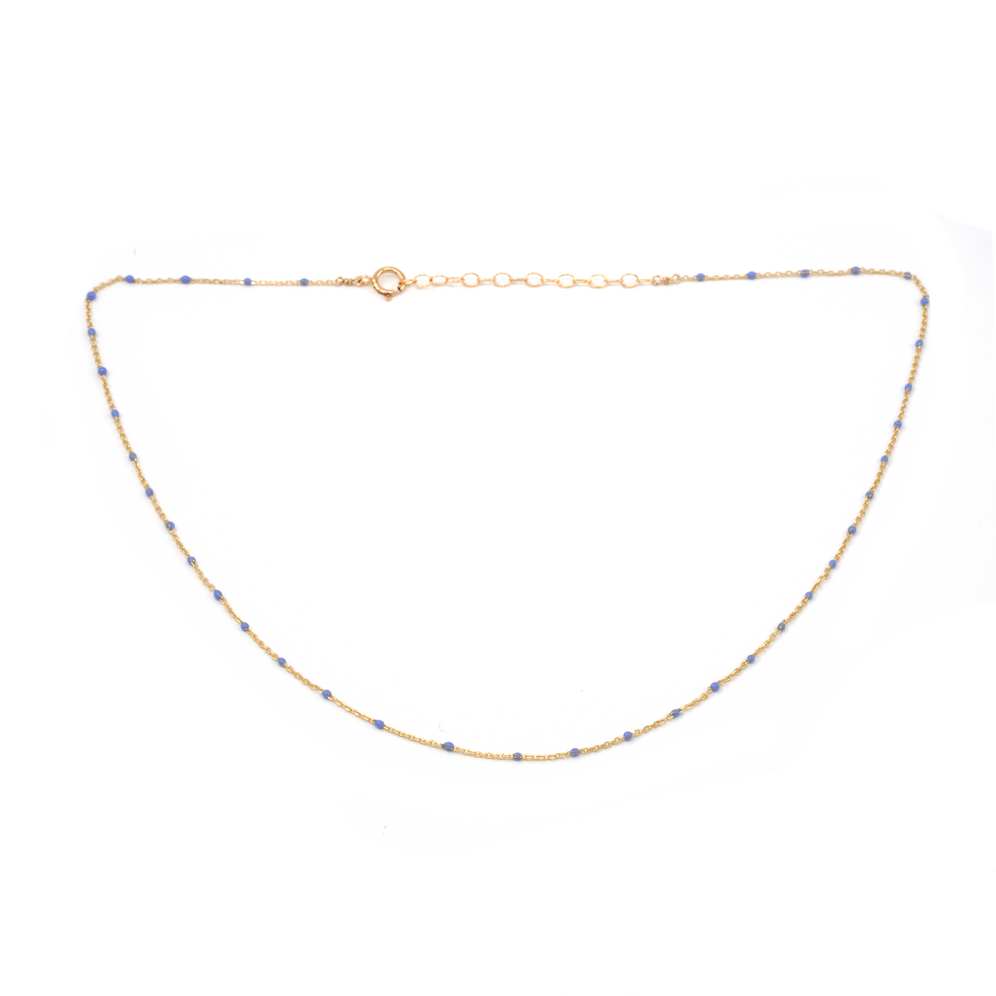 Enamel & Gold Necklace