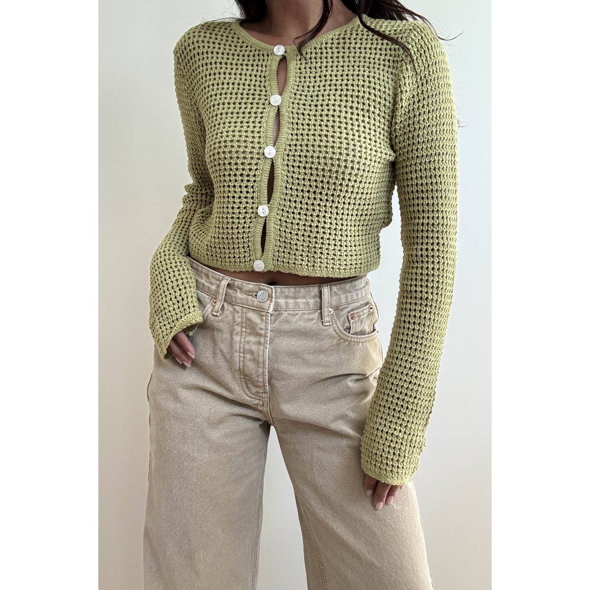 Fern Crochet Cardigan