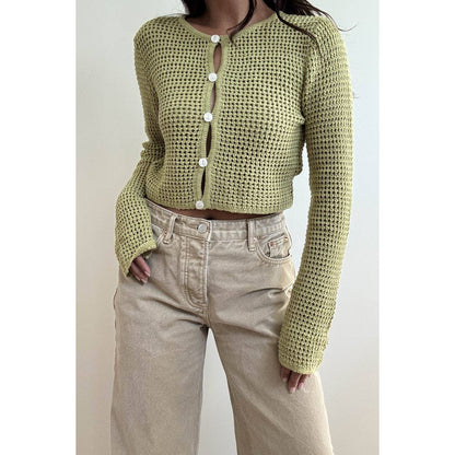 Fern Crochet Cardigan
