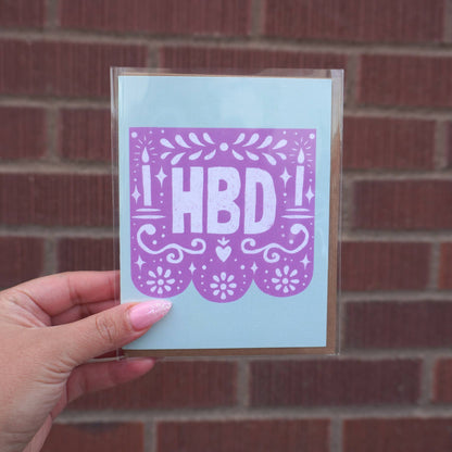 HBD Greeting Card