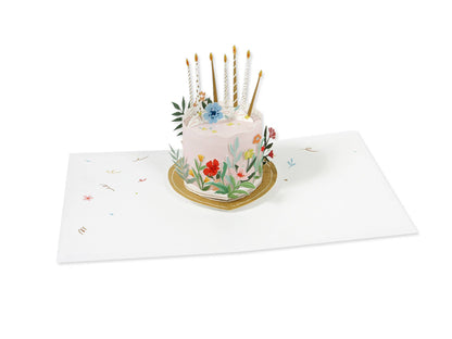 Cake with Candles | Pop-Up Birthday Card