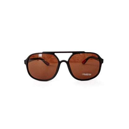 Amber Aviator Polarized Sunglasses