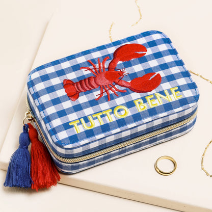 Lobster Picnic Jewelry Case