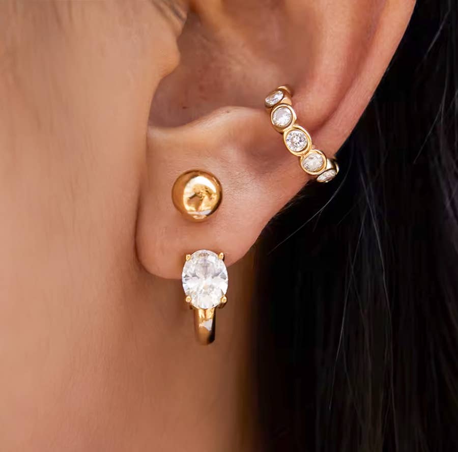 Helmi Jacket Earrings