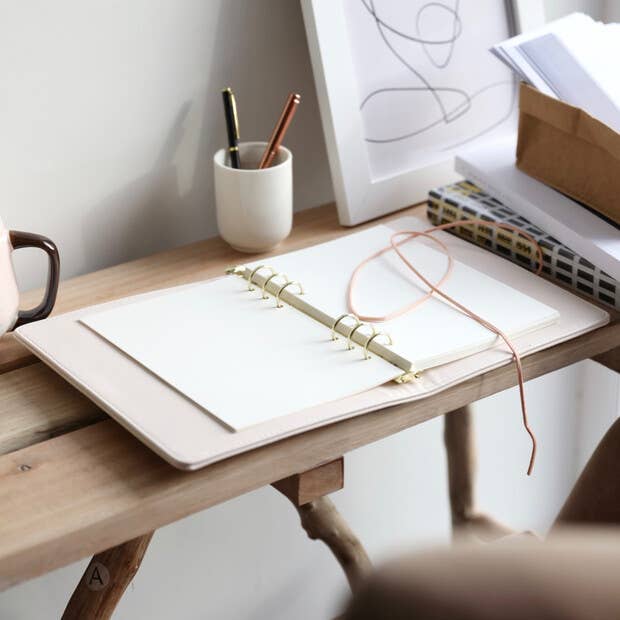 Leather Refillable Journal