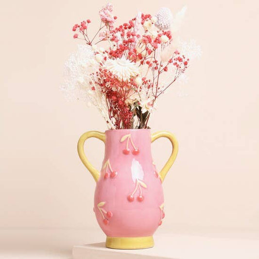 Cherry Lemonade Vase