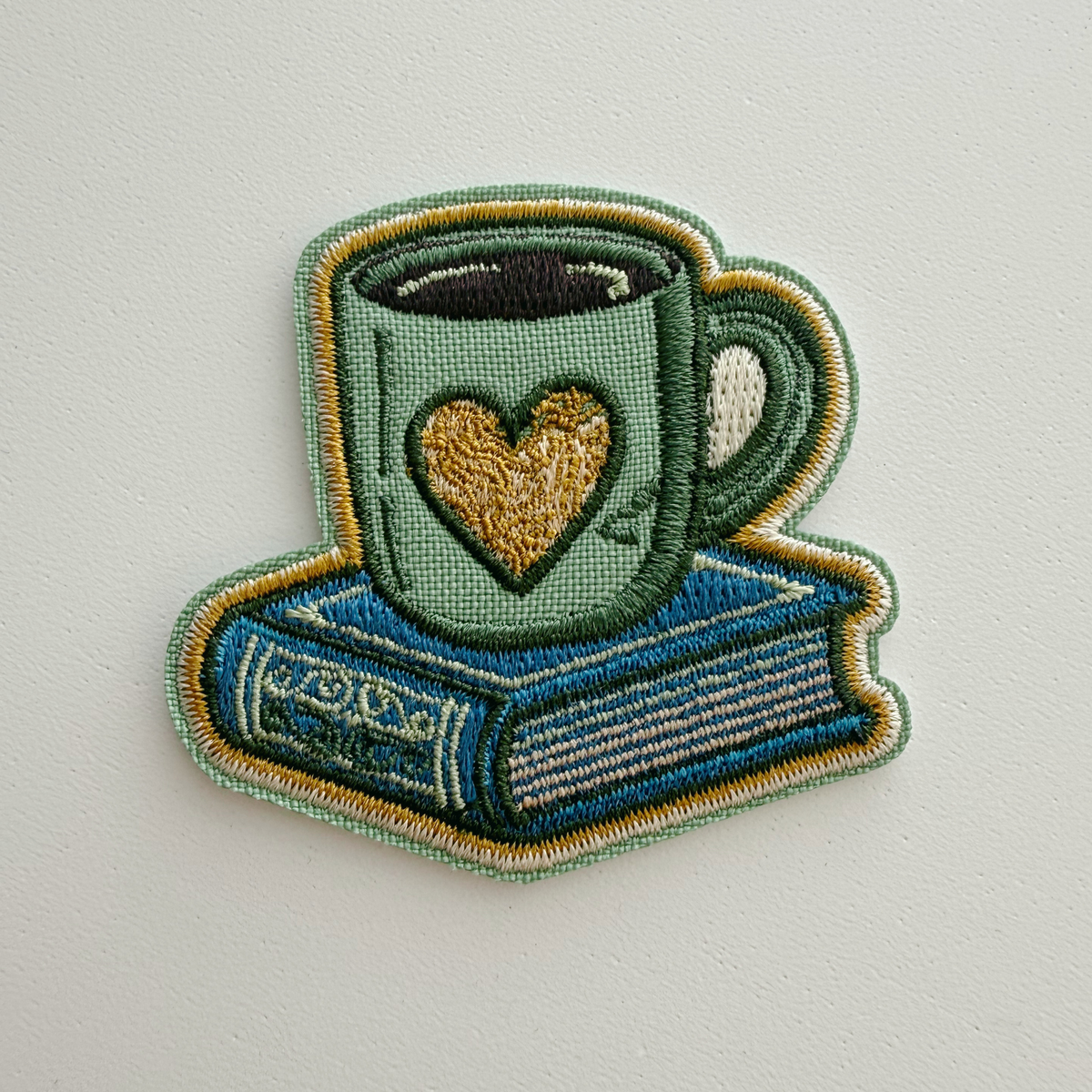 Mug with Book Patch