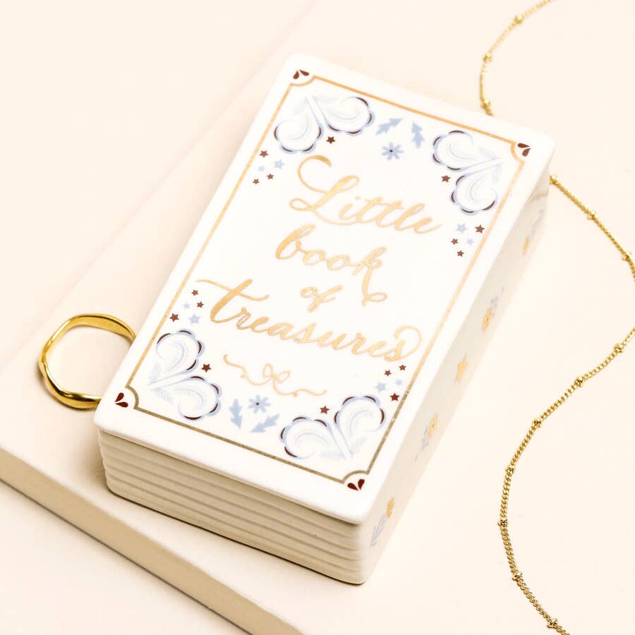 Little Book of Treasures Trinket Box
