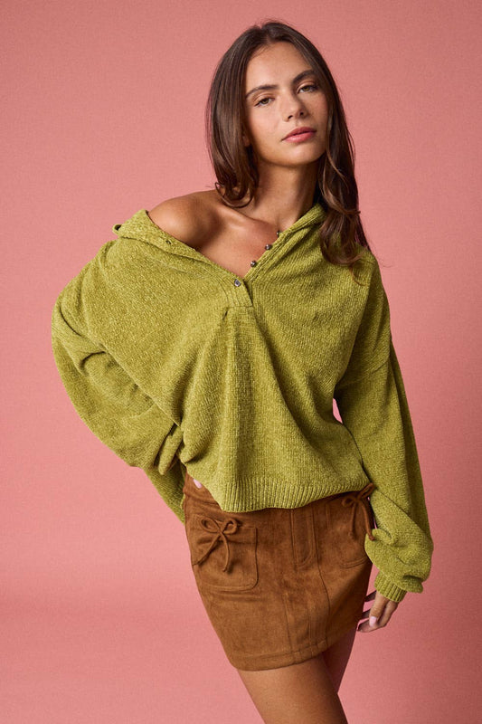 Pea Moss Sweater