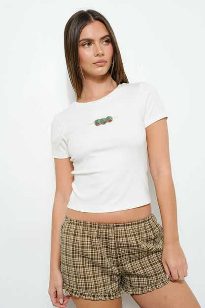 La Olivera Bead Tee