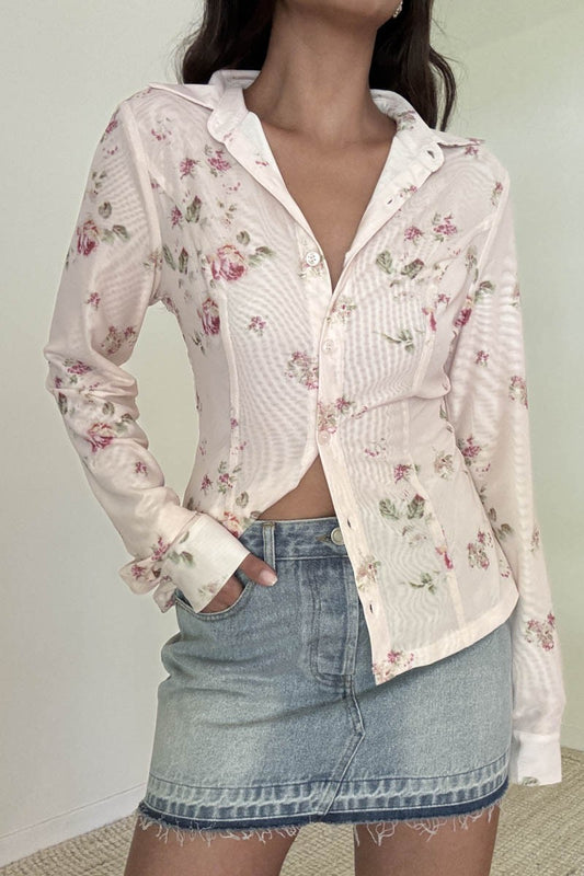 Flor Button Up