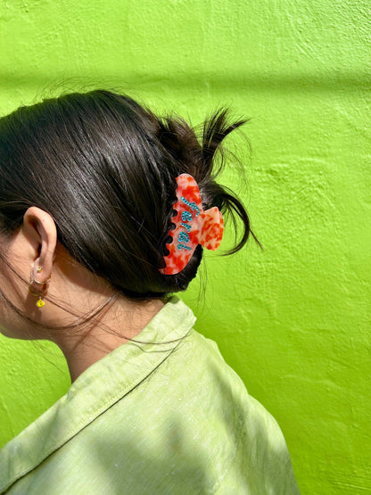 Feral Rhinestone Hair Clip
