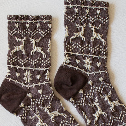 Christmas Sparkle Crew Socks