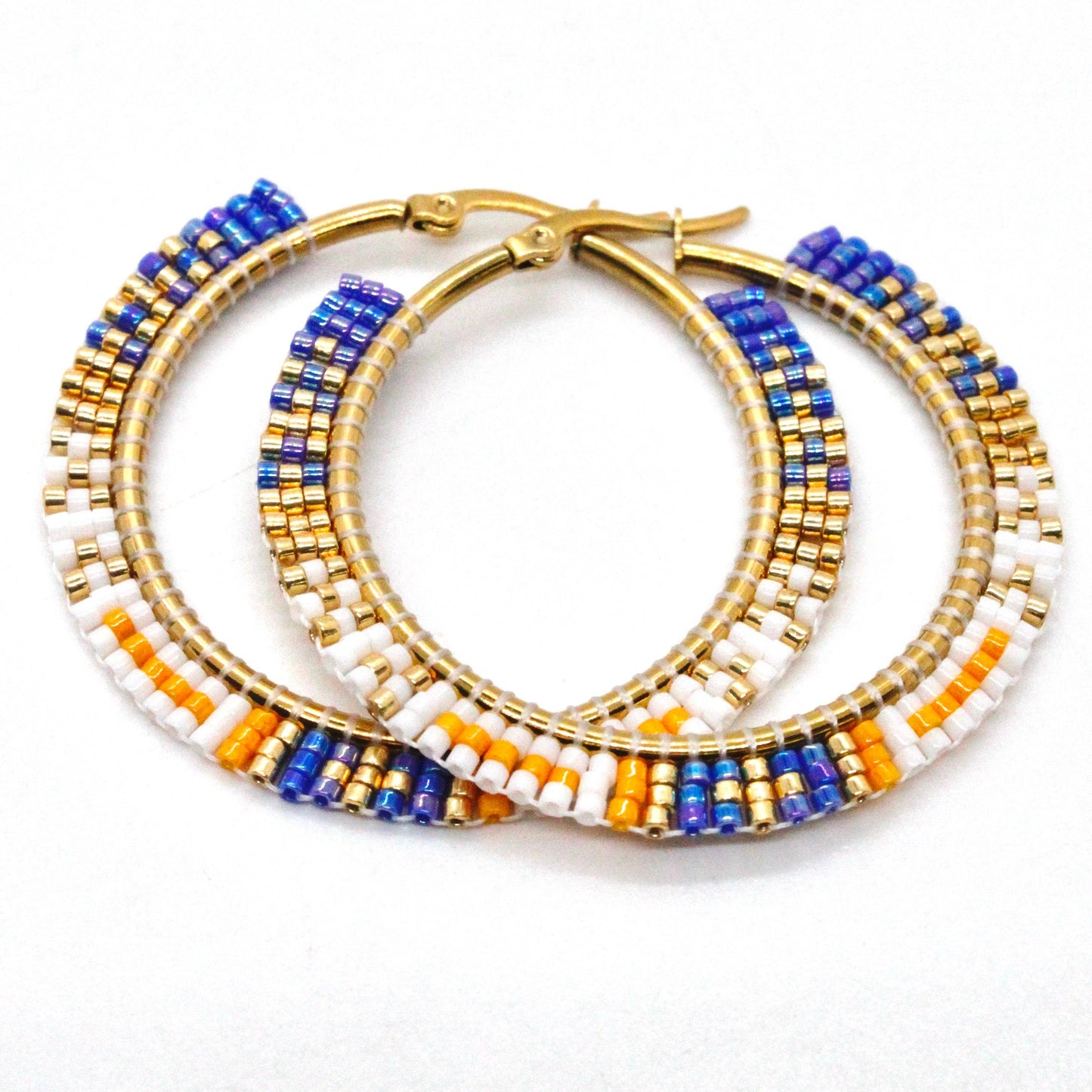 Hayek Beaded Hoop