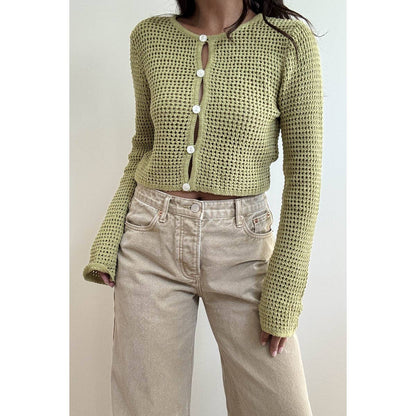 Fern Crochet Cardigan