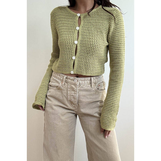 Fern Crochet Cardigan