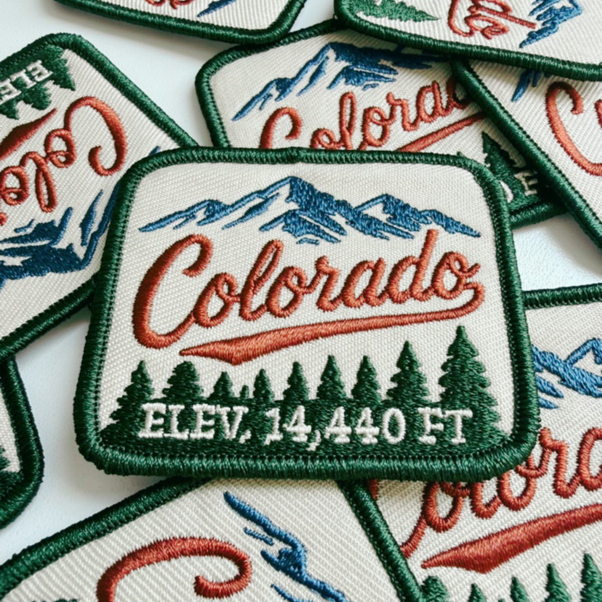 Colorado Elevation 14,440ft Patch