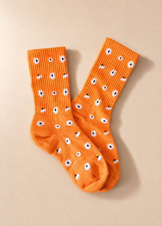 Daisy Doo Crew Socks