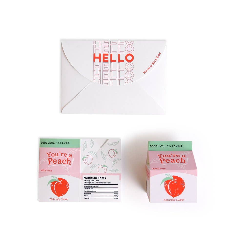 Juice Box Pop-Up Card