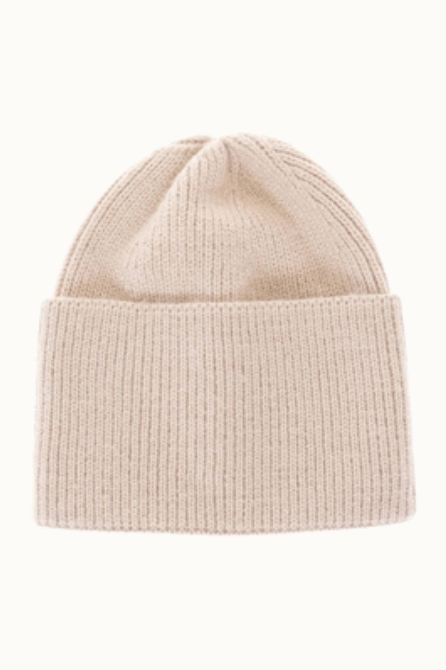 Classic Lurex Ribbed Beanie