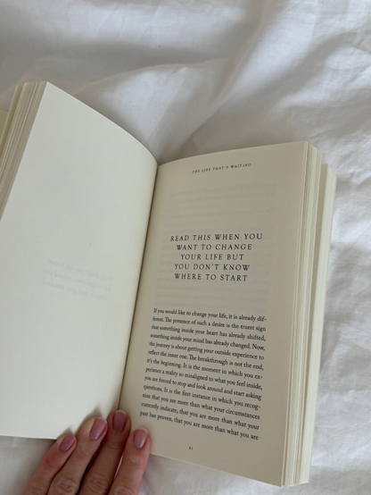 The Life That's Waiting - book