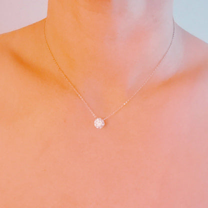 Brilliant Sparkle Moissanite Necklace