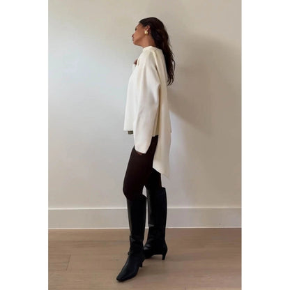 Etienne Scarf Sweater Top