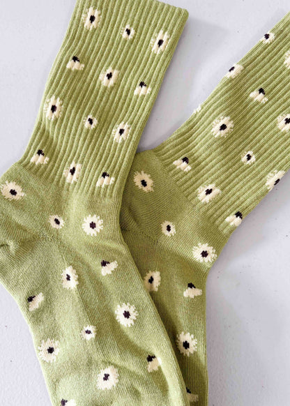 Daisy Doo Crew Socks