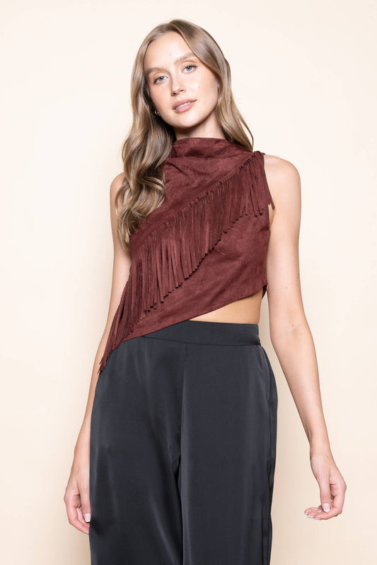 Dolores Fringe Top
