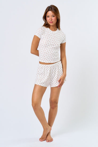Ditsy Daisy Pajama Set