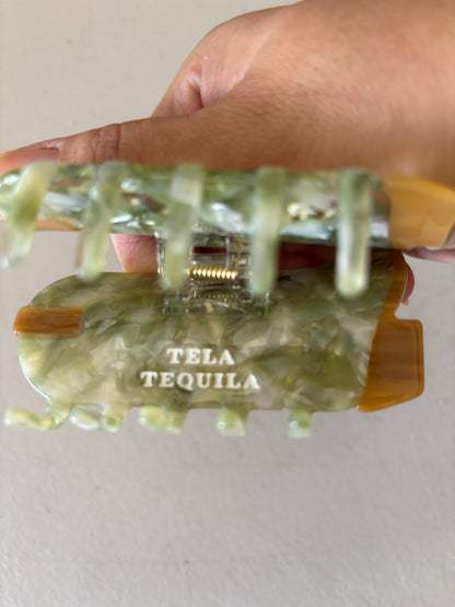 Tela Tequila Botita Hair Clip | Maguey
