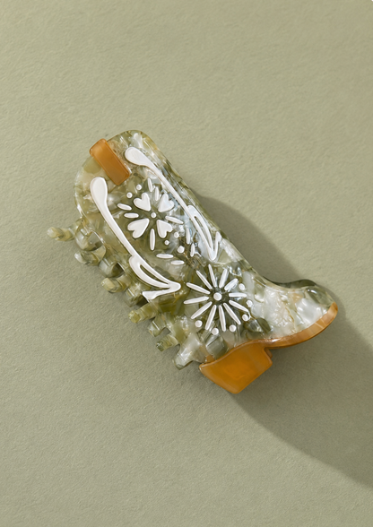 Tela Tequila Botita Hair Clip | Maguey
